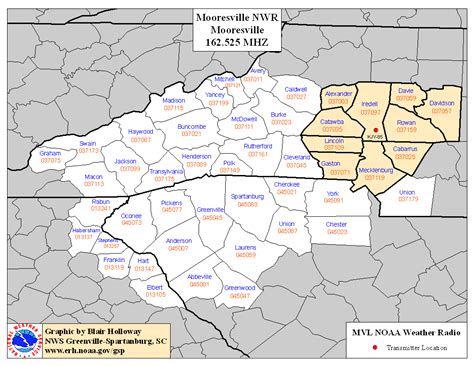 Mooresville NOAA Weather Radio Transmitter Off The Air Until Further Notice