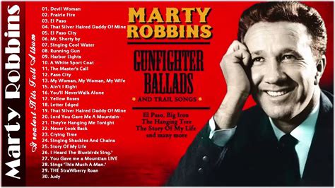 Best Songs Of Marty Robbins - Marty Robbins Greatest Hits Full Album ...