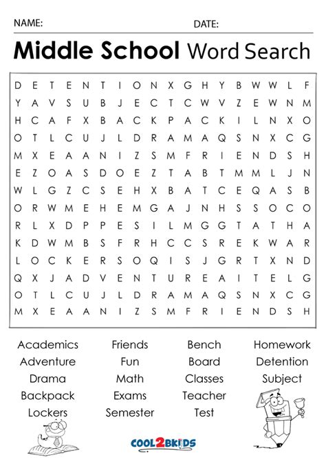 printable word serach