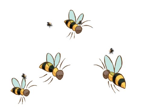 Cartoon Pictures Of Bees Flying | cartoon.ankaperla.com