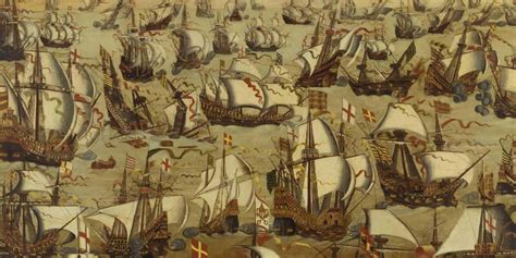 The Spanish Armada, 1588