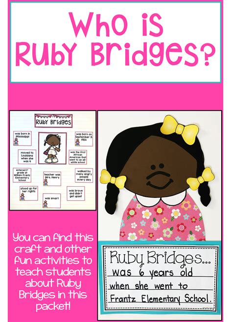 Free Printable Ruby Bridges Activities For Kindergarten