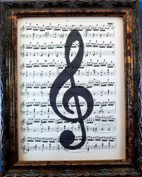 above piano? | Music notes art, Notes art, Treble clef