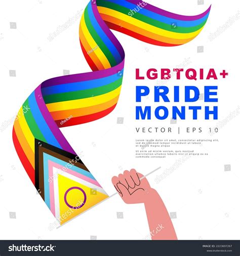 Lgbt Flag Persons Hand Lgbtqia Symbols Stock Vector (Royalty Free) 2223697267 | Shutterstock