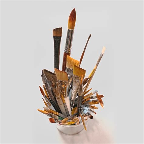 Artists Paint Brushes - Art In Seconds