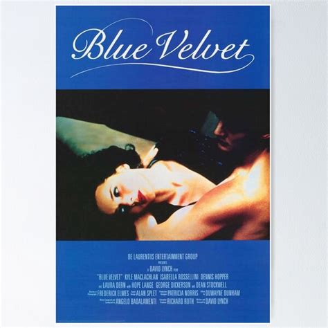 "1986 Blue Velvet David Lynch Movie" Poster for Sale by kennymille ...