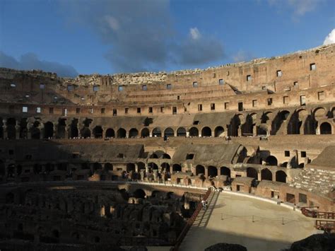 Premium Photo | Colosseum inside