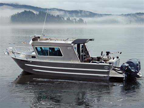 Swiftsure Aluminum Cabin Boats by Silver Streak Boats Ltd. BC Canada