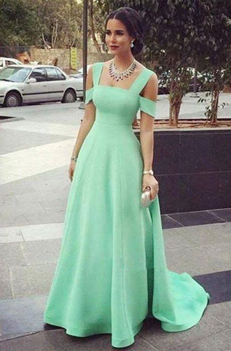 Vestido de fiesta largo color verde menta | Vestidos de fiesta, Vestidos largos, Vestidos de ...