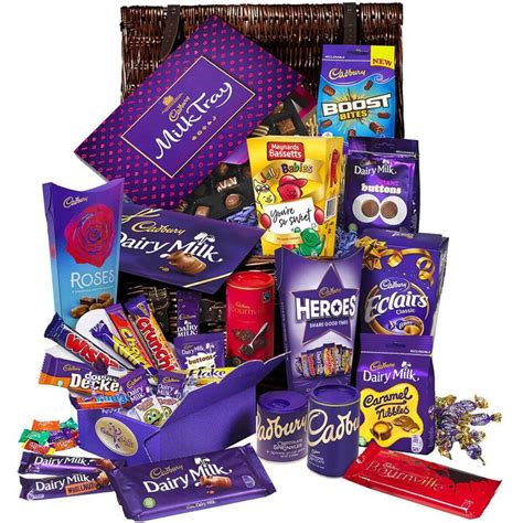 Cadbury Ultimate Chocolate Basket | Chocolate basket, Cadbury gifts ...