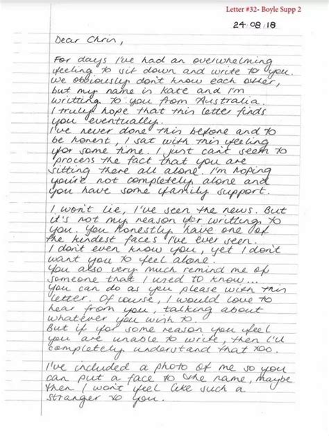 Sick Chris Watts' letters being sold online where he describes killing his wife and kids - Daily ...