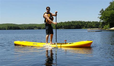 The Liquid logic Versa Board stand-up paddleboard kayak is the first ...