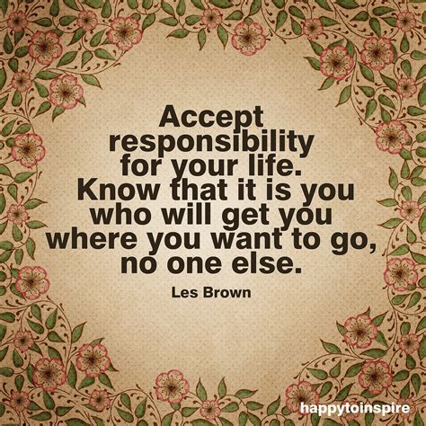 Accepting Personal Responsibility Quotes. QuotesGram