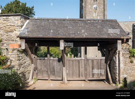 St George's Church in the South Hams village of Dittisham, Devon, UK ...