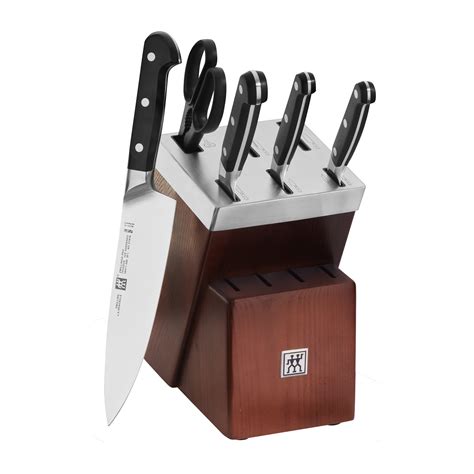 ZWILLING Pro 7-pc Self-Sharpening Knife Block Set | eBay