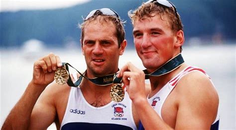 Steve Redgrave and Matthew Pinsent won the coxless pairs rowing for ...