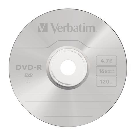 Verbatim 43548 DVD-R Matt Silver