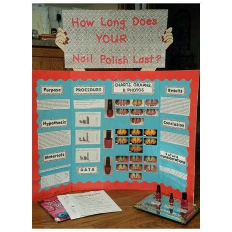 Nail Polish Science Fair Project | Cool science fair projects, Science fair projects, Kids ...