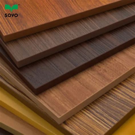 Laminated Mdf Melamine Board For Furniture And Decoration - Buy Mdf ...