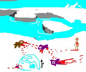 Frank Dux fights in the Kumite - Drawception