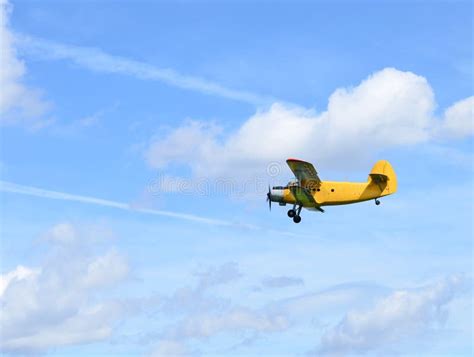 Old biplane stock image. Image of isolated, hard, backdrop - 18063653