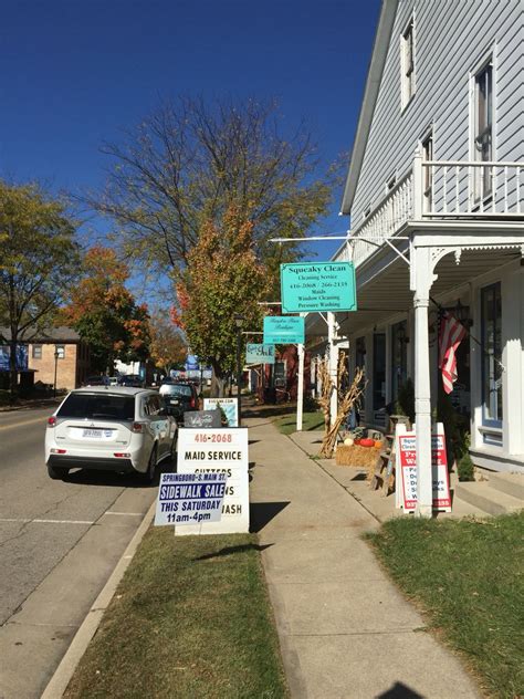 Street sale oct 17 Historic downtown Springboro Ohio | Springboro ohio ...