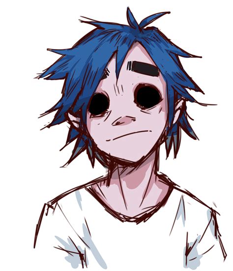 The neon lights makes me numb. — My Gorillaz fanarts from August 2017 ...