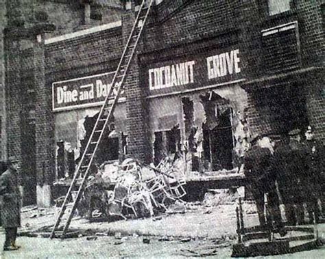 COCOANUT GROVE Boston MA Fire w/ Photos 1942 Newspaper | #36834925