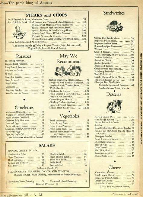 1940s cocktail menu - Google Search | Vintage menu, Diner menu, Classic menu