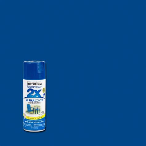 Rust-Oleum Painter's Touch 2X 12 oz. Oasis Blue Satin General Purpose Spray Paint (6-Pack ...