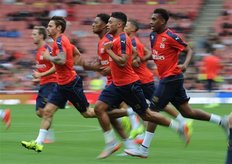 Arsenal Training at the at Emirates Stadium - Irish Mirror Online