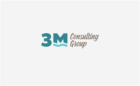 3M Consulting Group Logo Design - Typework Studio, NY Logo Design Agency