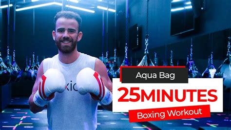 25 Minutes Aqua Bag Boxing Workout - YouTube