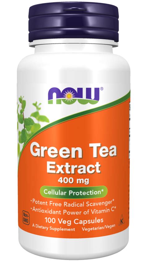 Green Tea Extract 400 mg - 100 Capsules | Bulk Apothecary