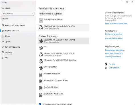 Hp Laserjet Pro MFP M127fn driver unavailable error - HP Support ...