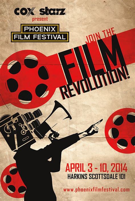 Film Festival Posters: Phoenix Film Festival 2014 poster | Film festival poster, Festival ...