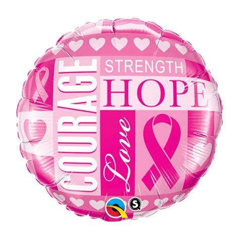 Burton+Burton 18" Breast Cancer Awareness Balloon: Fitzula's Gift Shop