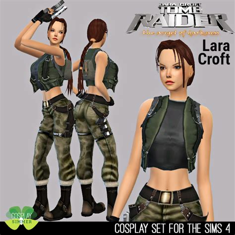 Tomb Raider Angel of Darkness Lara Croft - The Sims 4 Catalog