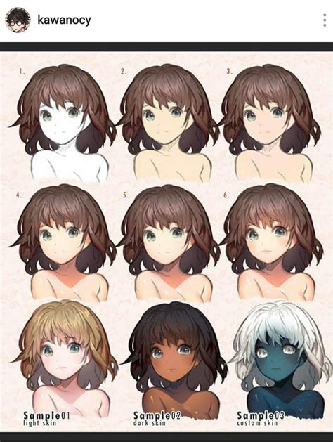 How To Make Anime Skin Color With Paint - animeoppaib