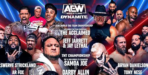 AEW Dynamite Results – January 4, 2023 - PWMania - Wrestling News