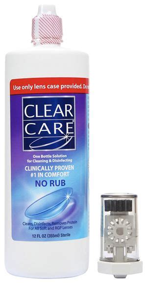 Clear Care Contact Lens Solution In Eye - IRUCWO