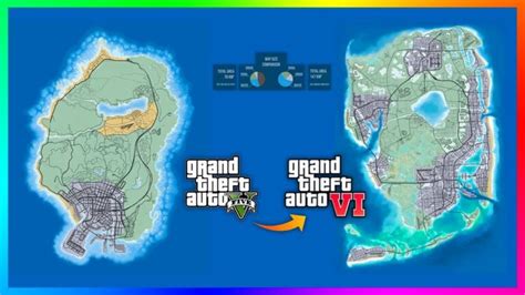 GTA 6 : Vice City est prévue sur une map encore plus grande que GTA 5 ...