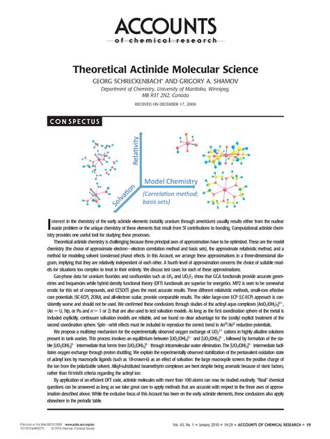 Theoretical Actinide - Physical Chemistry For Chemistry Majors ...