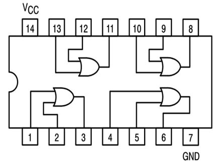 Pin Diagram For 3 Input And Gates