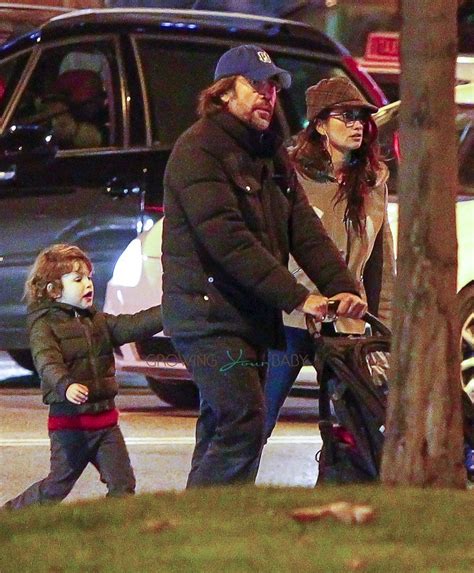 Javier Bardem and Penelope Cruz out with kids Leo and Luna - Growing Your Baby