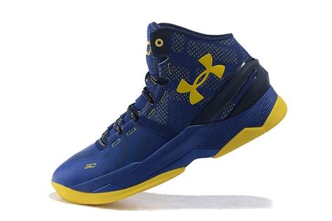 Steph Curry Under Armour Shoes Blue And Yellow - almoire