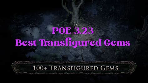 PoE 3.23 Best Transfigured Gems in Affliction | Path of Exile ...