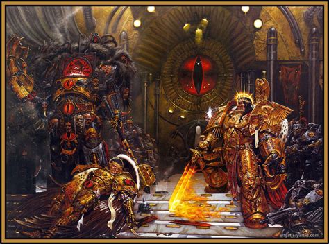 The Horus Heresy - Art by Adrian Smith - 40K Gallery