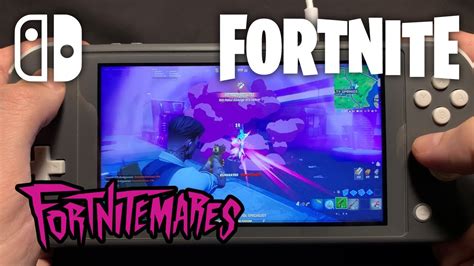 Fortnite on Nintendo Switch Lite #149 - FORTNITEMARES - YouTube