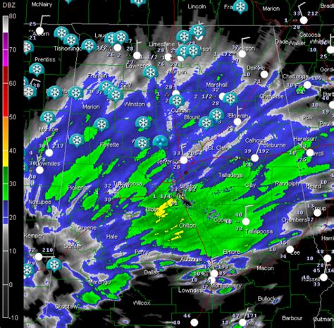 Snow Continues : The Alabama Weather Blog